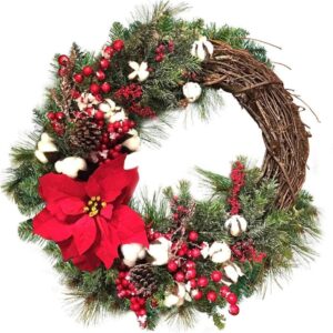 Winterliche Weihnachtsdekoration